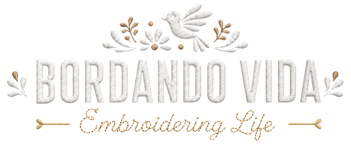 Bordando Vida / Embroidering Life logo
